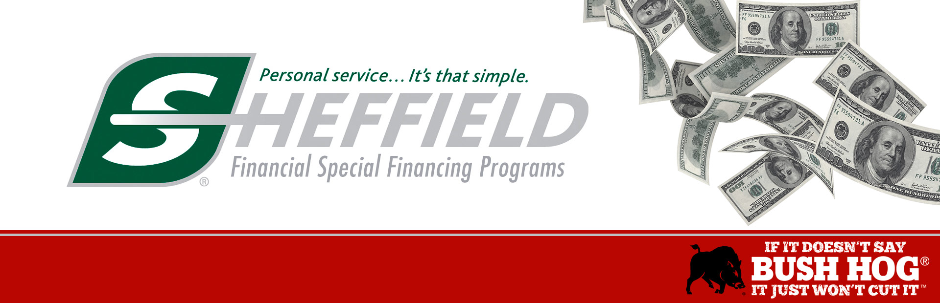 Bush Hog: Sheffield Financing Programs
